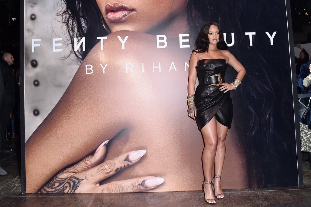 Rihanna's Fenty Beauty Body Lava Look