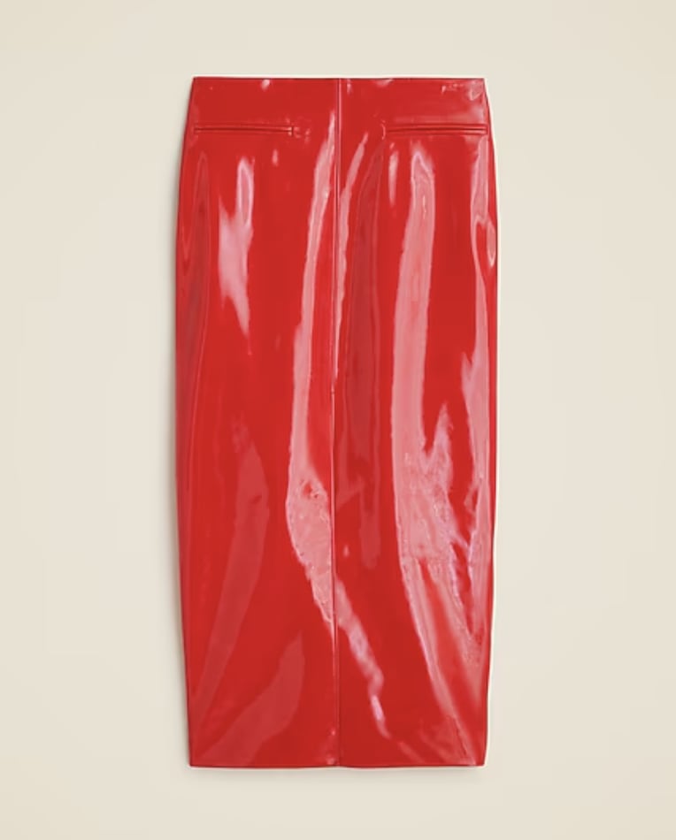 Christopher John Rogers X J.Crew front-slit skirt