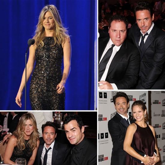 Jennifer Aniston Honors Robert Downey Jr With Justin Theroux