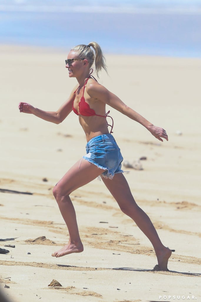 Kate Bosworth on the Beach in Hawaii March 2016