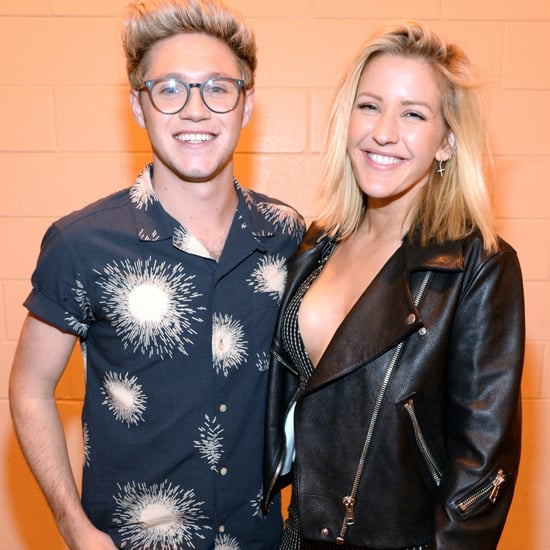 Ellie Goulding and Niall Horan at Jingle Ball 2015