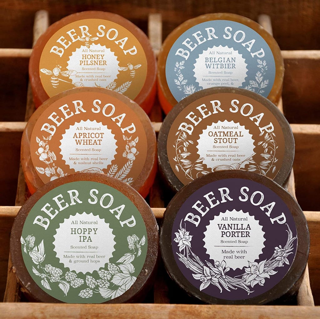 For a Luxe Bath Experience: Beer Soap Gift Set