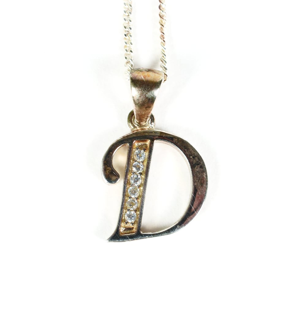 Princess Diana's "D" Necklace