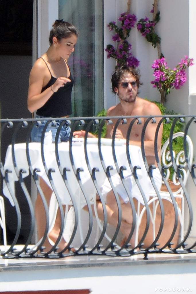 Ian Somerhalder and Nikki Reed Show PDA in Italy | Pictures