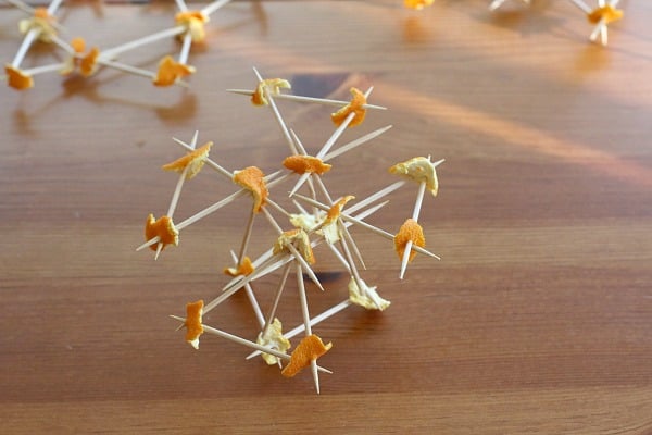 Toothpick and Orange Peel Construction