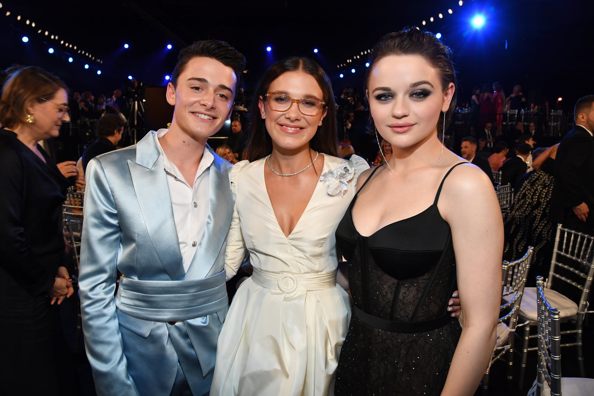 Celebrity Entertainment The Stranger Things Cast Reunite At The Sag Awards Before Going Back To Hawkins Popsugar Celebrity Photo 37