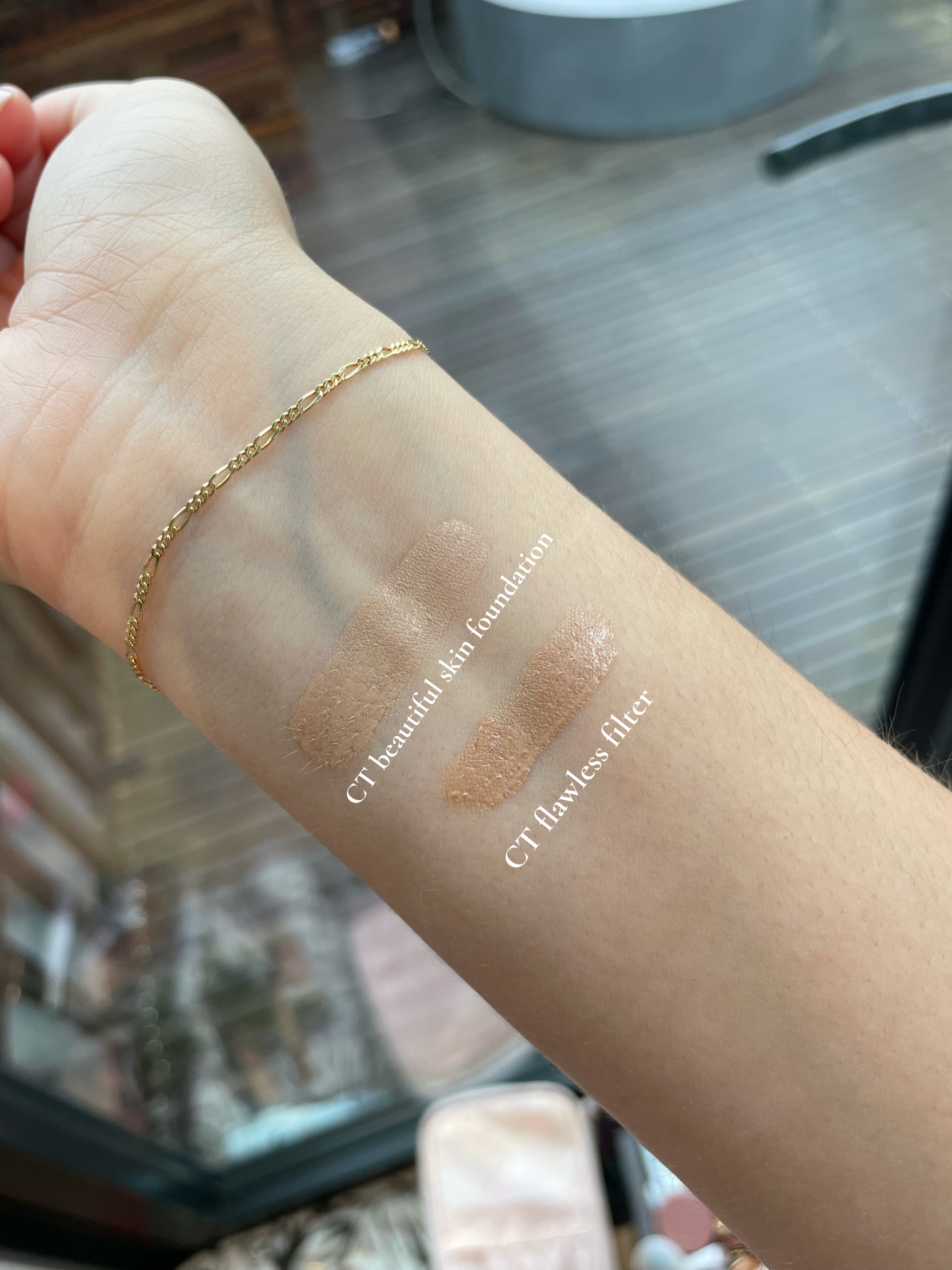 Charlotte Tilbury Beautiful Skin Foundation vs Flawless Filter