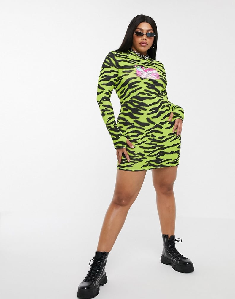 Collusion Zebra Print Bodycon