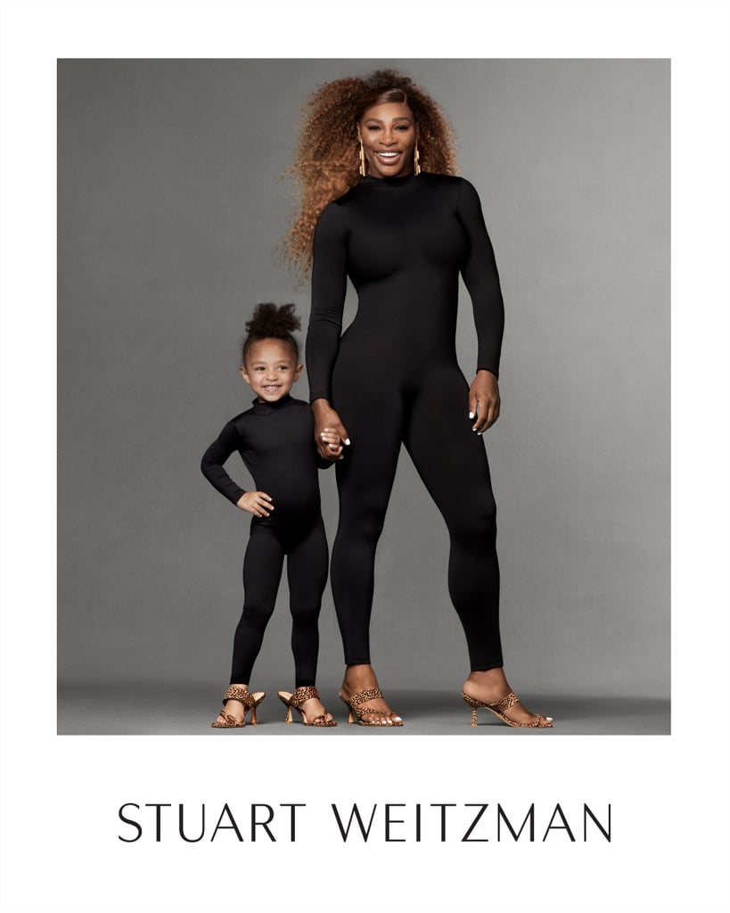 Serena Williams and Olympia Ohanian Stuart Weitzman Campaign