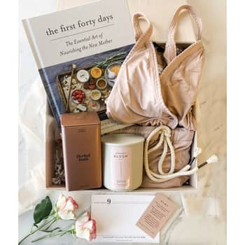 New Mom and Baby Gift Box for Women After Birth, Baby Gift Basket