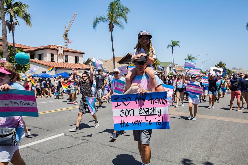 SAN DIEGO, CA - JULY 14:  General view of the atmosphere at the San Diego Pride Parade at Balboa Park on July 14, 2018 in San Diego, California.  (Photo by Daniel Knighton/Getty Images)