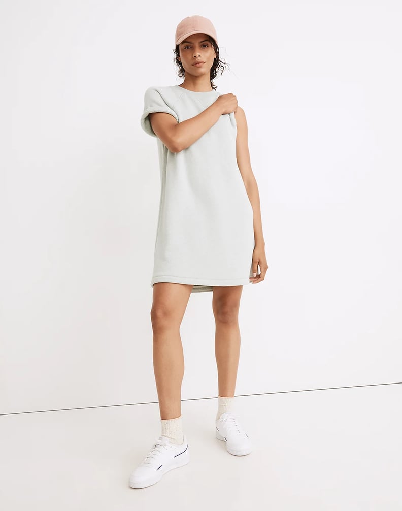 Madewell MWL Airyterry Sweatshirt Tee Dress