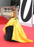 Lashana Lynch Reps Her Jamaican Heritage in a Vivienne Westwood Gown at the James Bond Premiere