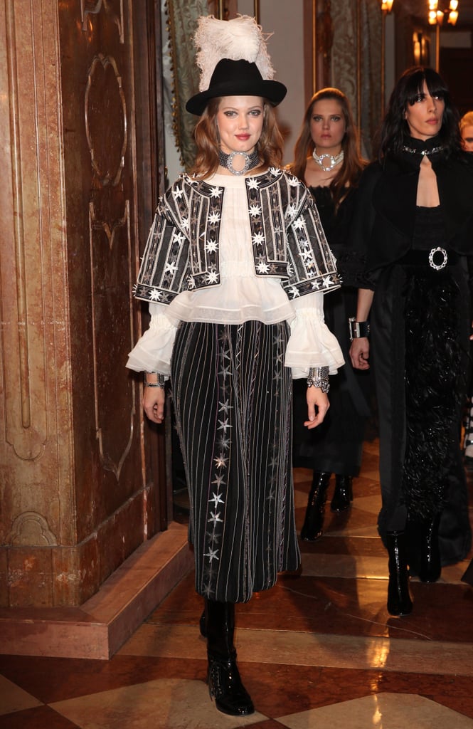 Lindsey Wixson's Feathered Hat