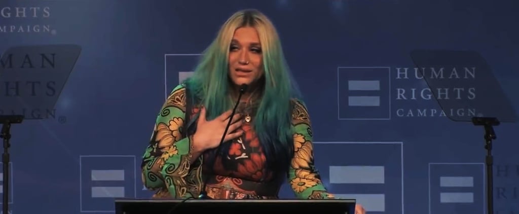 Kesha's Inspirational Speech at LGBT Equality Dinner | Video