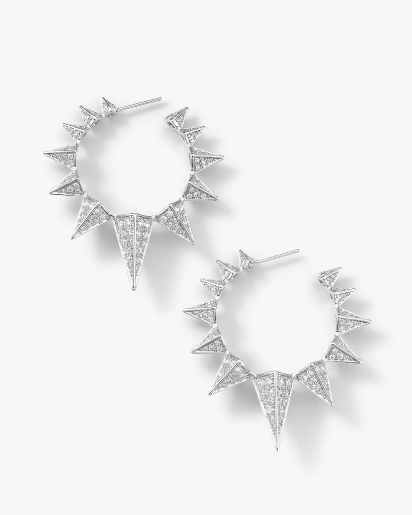 Melinda Maria Spiked Hoop Earrings