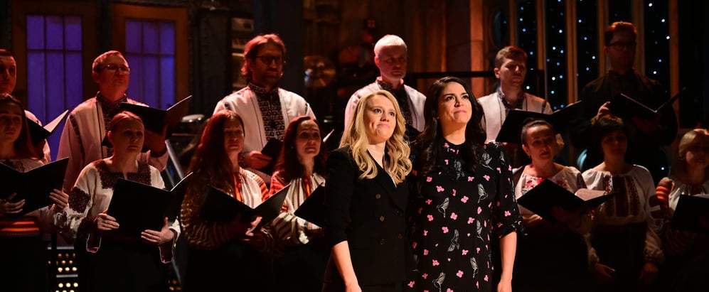 "Saturday Night Live" Pays Tribute to Ukraine