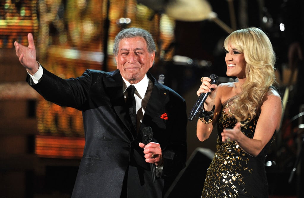 Tony Bennett and Carrie Underwood | Grammy Awards Performance Pictures ...