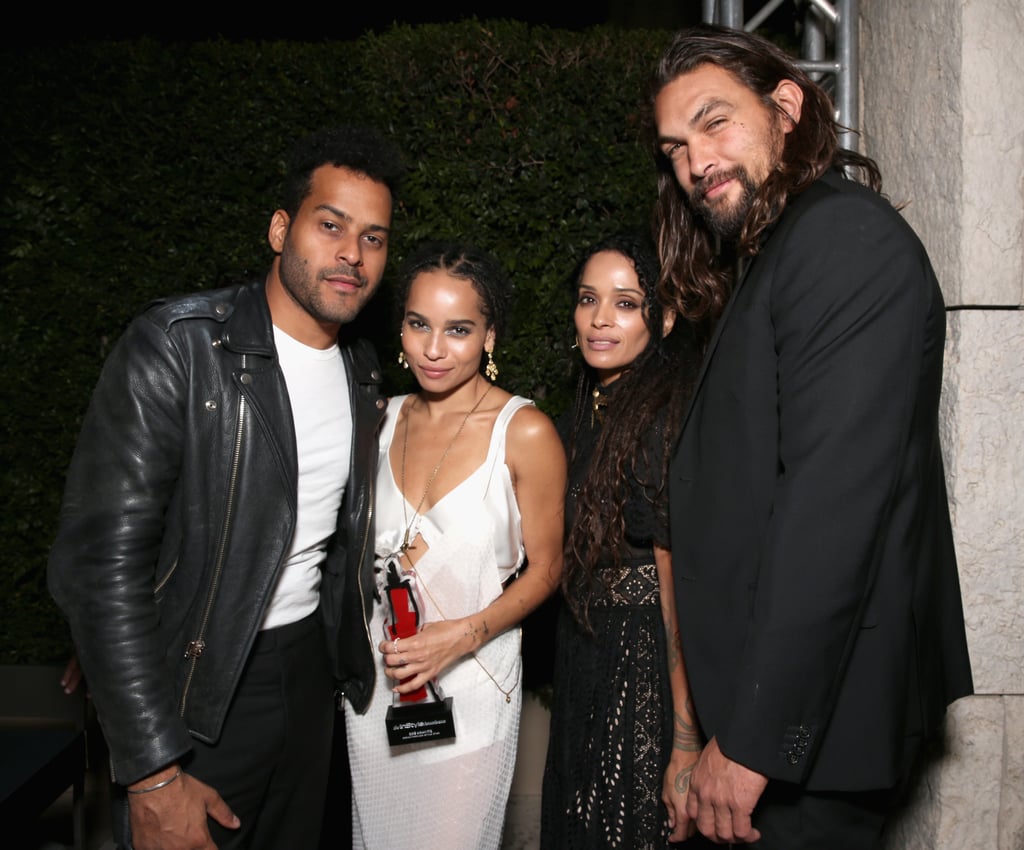 Jason and Lisa had a double date with Zoë and her boyfriend, singer Twin Shadow, at the InStyle Awards in October 2015.
