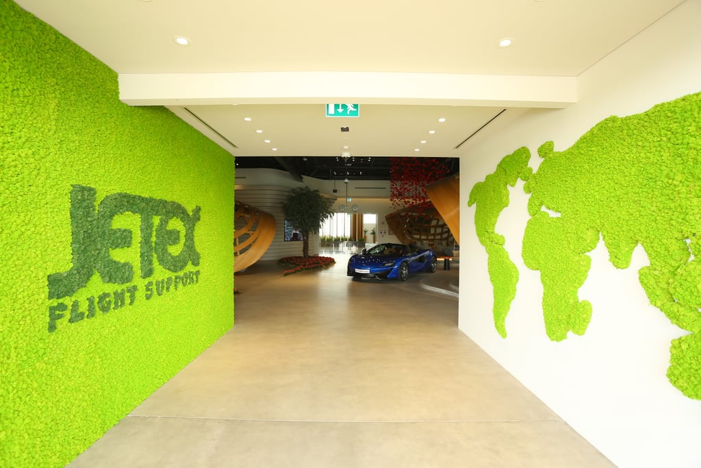 مبنى جيتيكس الخاص في مطار دبي الجنوب