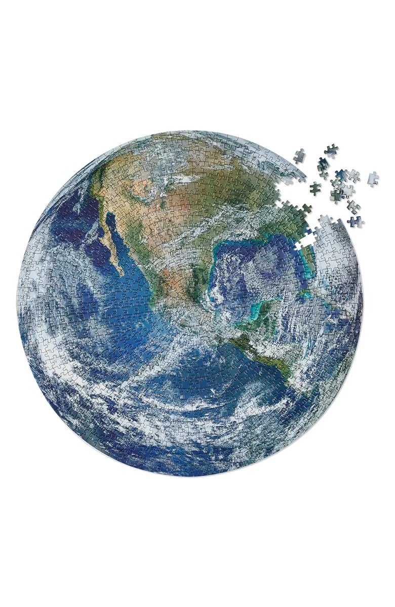 For the Puzzler: MoMA Design Store The Earth 1,000-Piece Jigsaw Puzzle