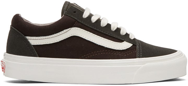 Vans Brown OG Old Skool LX Sneakers