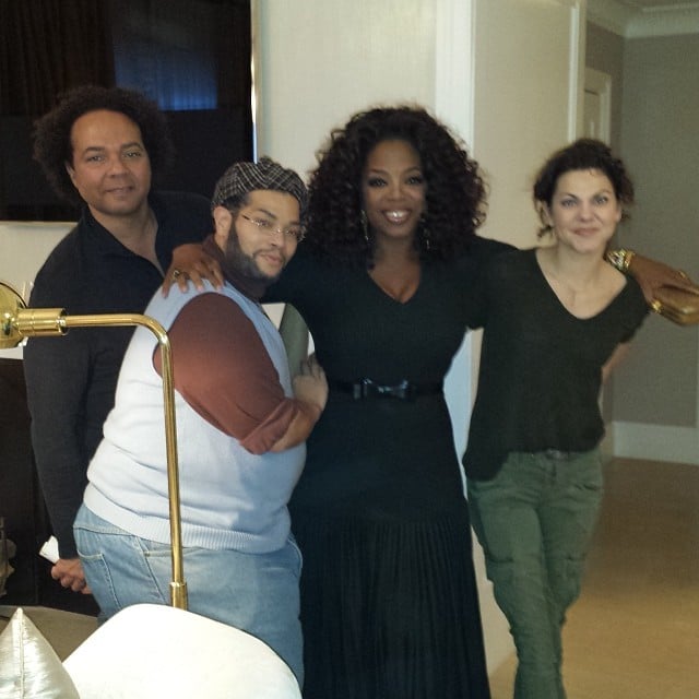 Oprah posed with her glam squad ahead of the Critics' Choice Awards.
Source: Instagram user oprah