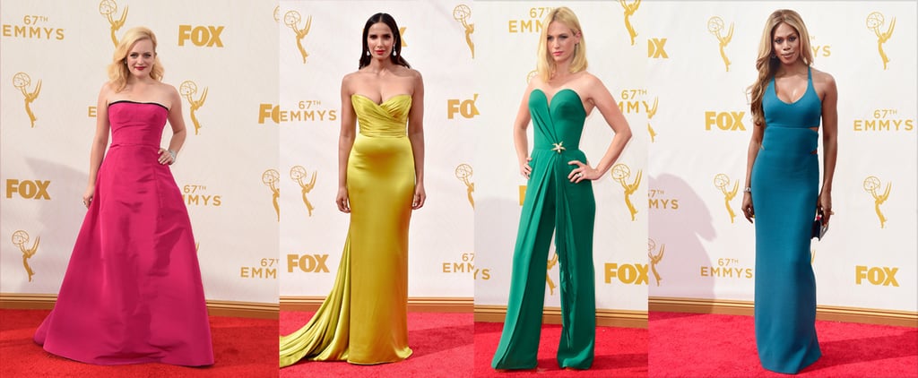 Rainbow Dresses at Emmys 2015