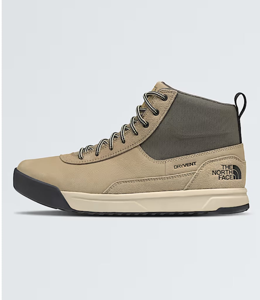 The North Face Larimer Mid Waterproof Boots ($139)
A sneaker in boot form, these waterproof shoes will easily see your man through the briskest of temps. From the 100 G Heatseeker™ insulation to its SURFACE CTRL™ rubber outsole, he can conquer winter in style and comfort.