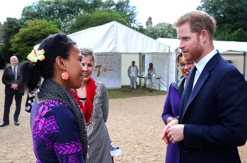 Prince Harry at Commonwealth Garden Party June 2019