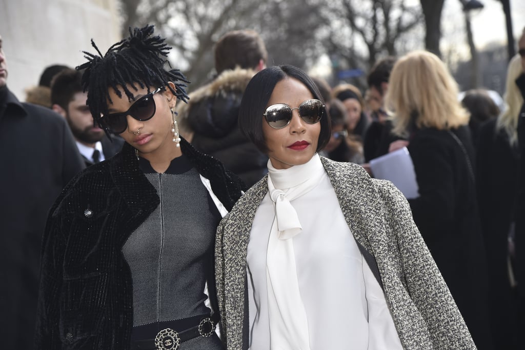 Willow Smith and Jada Pinkett Smith at PFW March 2016