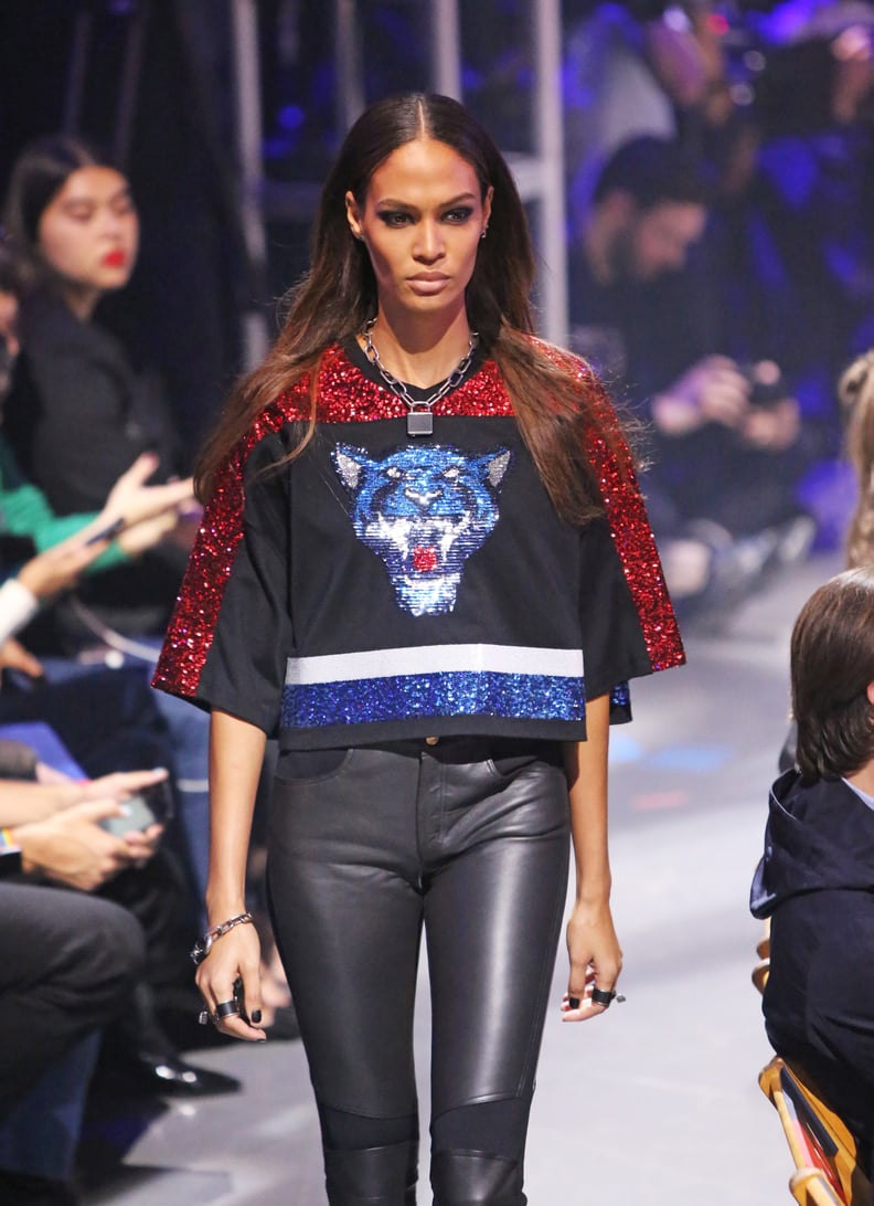 The Puerto Rican Model Had a Wild Side at the Tommy Hilfiger Show at London Fashion Week