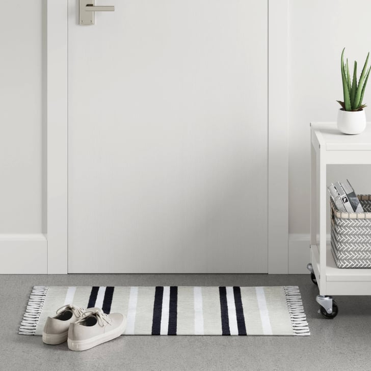 Stripe Woven Accent Rug Dorm Room Essentials From Target POPSUGAR