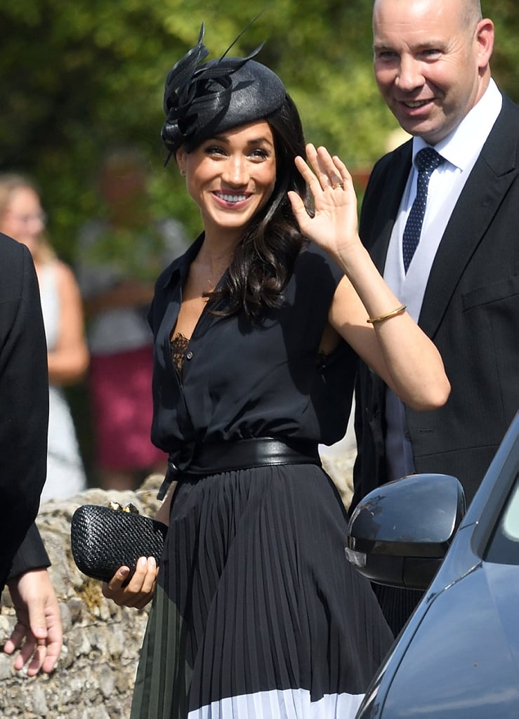 Prince Harry and Meghan Markle at Friend's Wedding 2018
