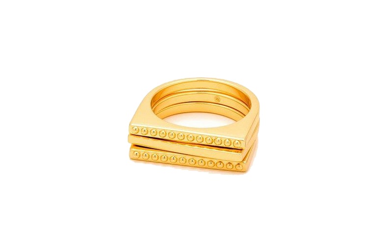 Gorjana Bali Ring Set ($85)