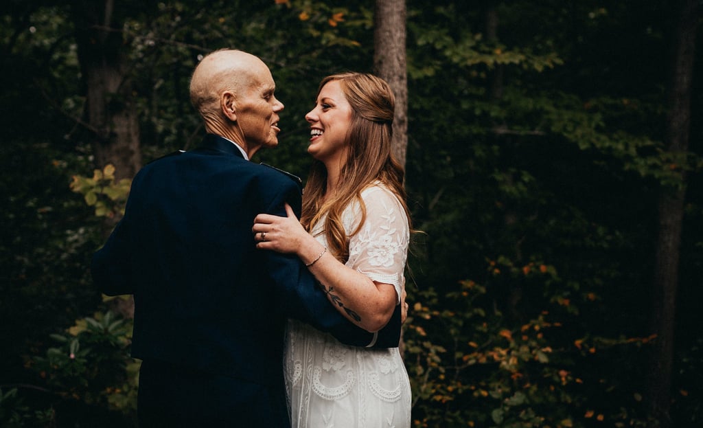 Bride Swaps Engagement Shoot For Final Father-Daughter Dance