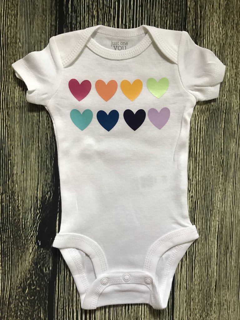 Rainbow Hearts Onesie