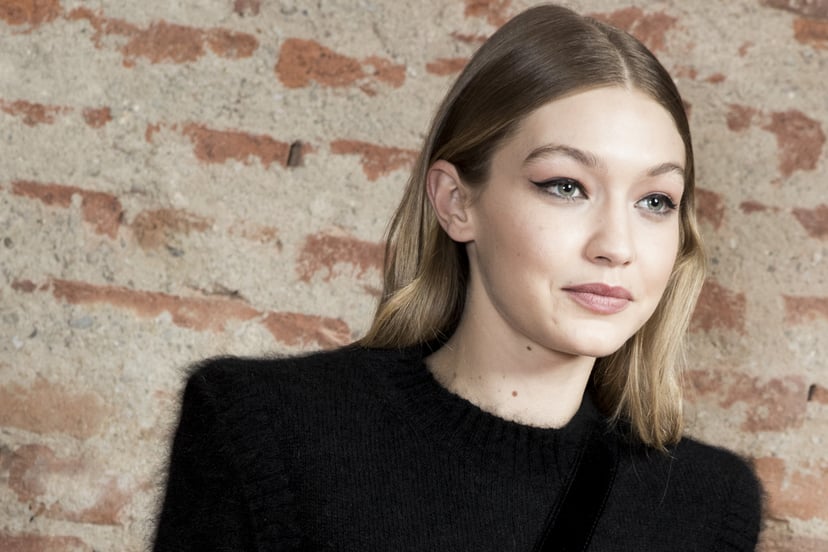MILAN, ITALY - FEBRUARY 21:  Model Gigi Hadid is seen backstage ahead of the Alberta Ferretti show during Milan Fashion Week Fall/Winter 2018/19 on February 21, 2018 in Milan, Italy.  (Photo by Rosdiana Ciaravolo/Getty Images)