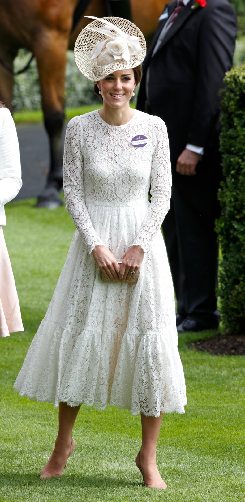 It's Possible Kate Will Wear White, Like Pippa Did at the Royal Wedding