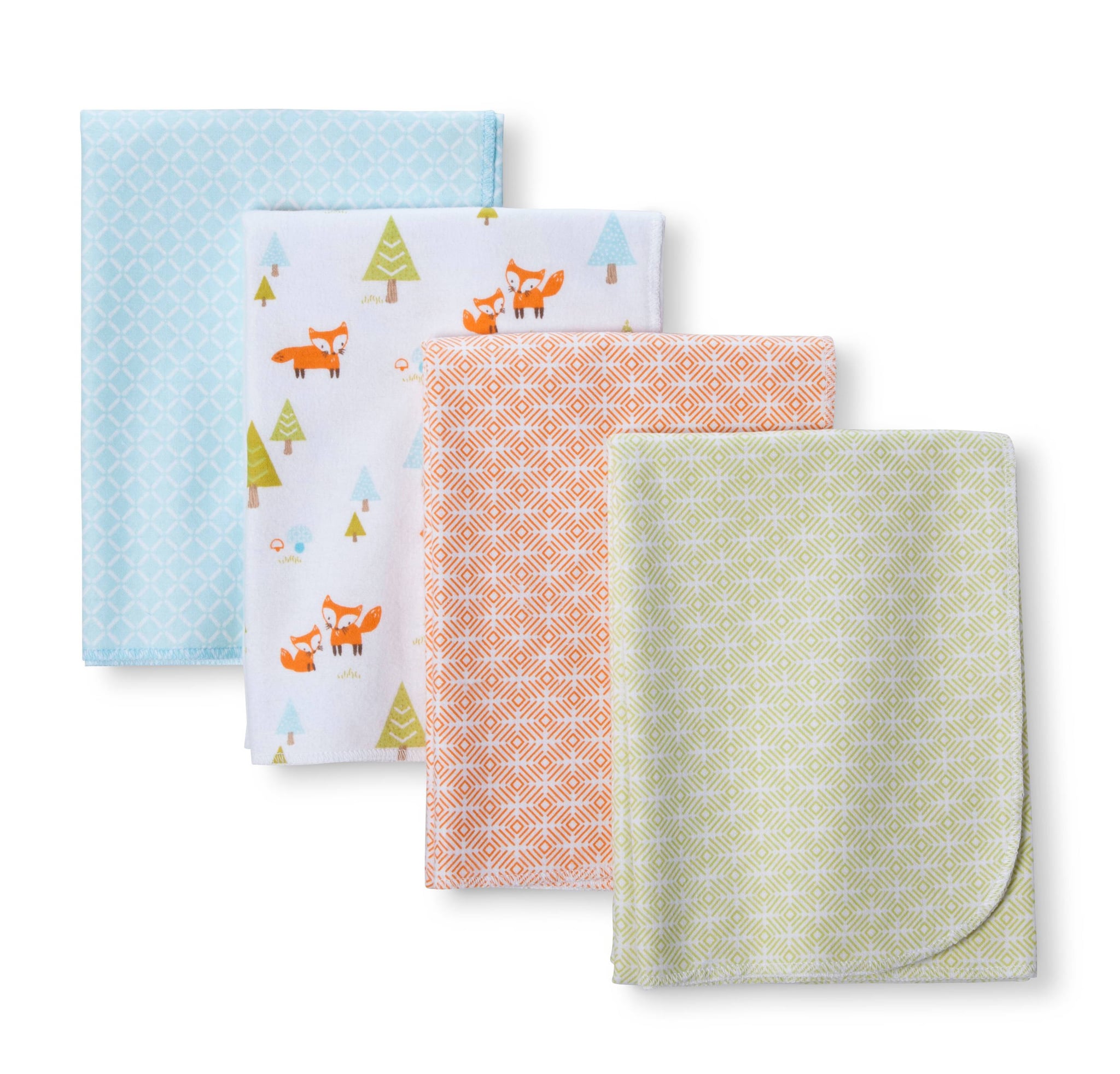 woodland receiving blankets