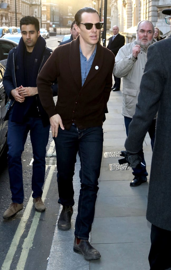 Benedict Cumberbatch was out and about in London on Sunday. | Celebrity ...