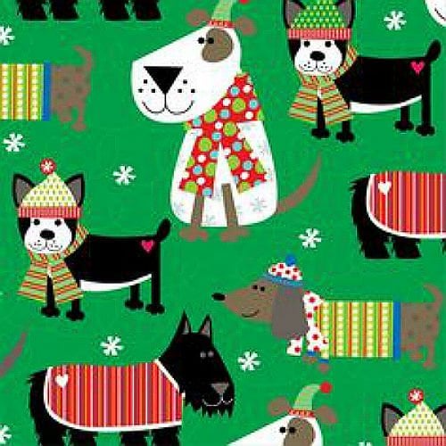 Christmas Dog Gift Wrap Roll