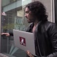 Russell Brand Threatened With Arrest Outside Fox News Headquarters