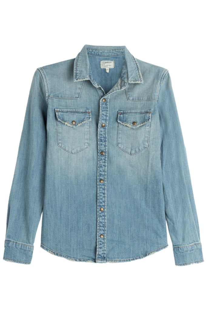Current/Elliott The SoCal Western Denim Shirt ($215)