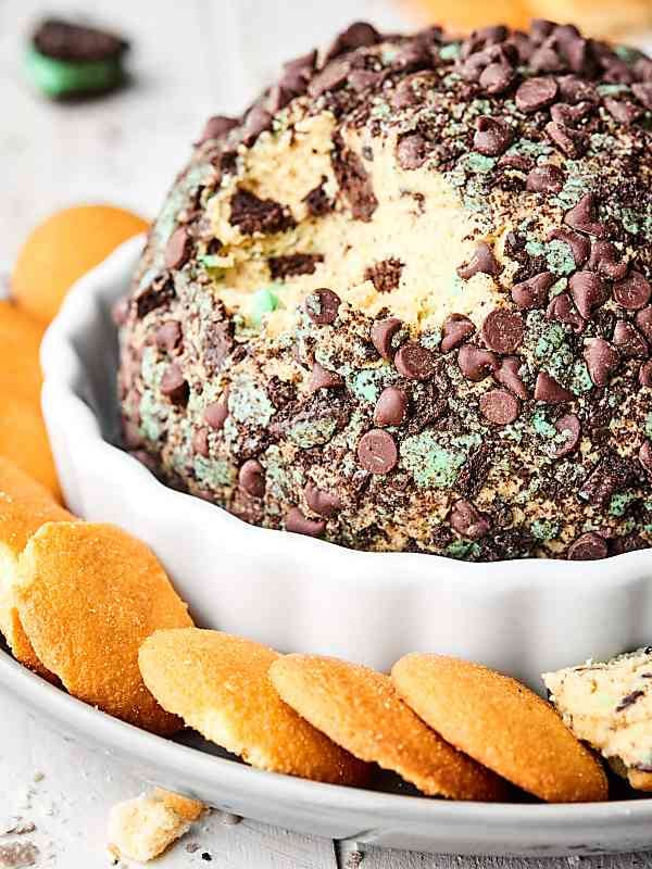 Mint Oreo Cream Cheese Ball