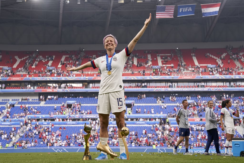 US Women's Soccer Team 2019 Time Athlete of the Year POPSUGAR