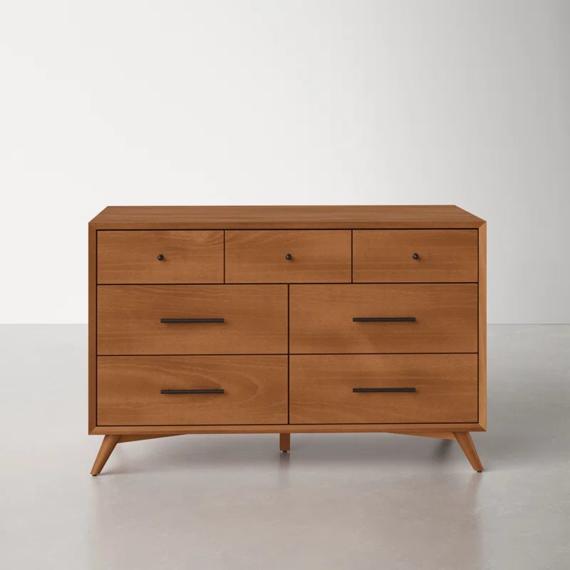 AllModern Williams 7 Drawer Solid Wood Standard Dresser/Chest