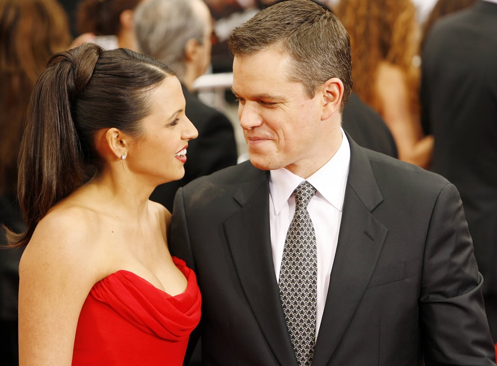 Matt Damon and Luciana Barroso: 13 Years