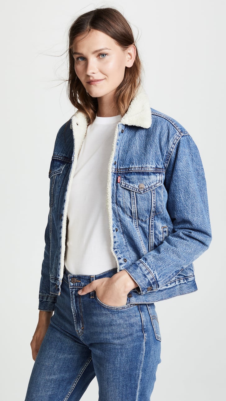 Levi ex boyfriend sherpa trucker sale jacket
