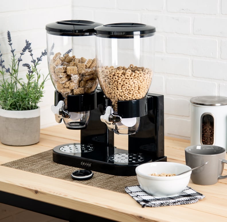For Cereal Storage: Double Cereal Dispenser